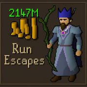 run escapes